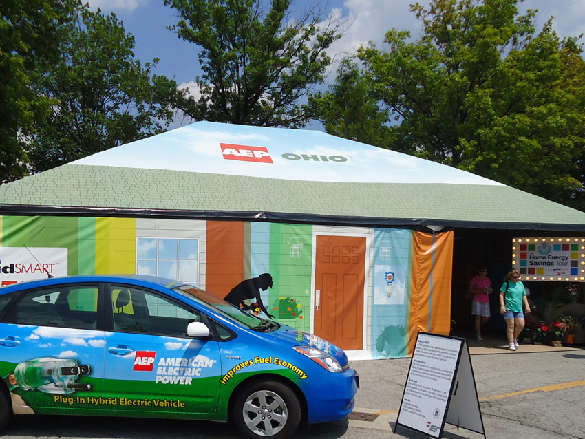 AEP Gridsmart Ohio tent